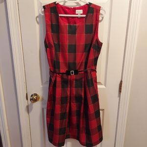 Women's plaid dress